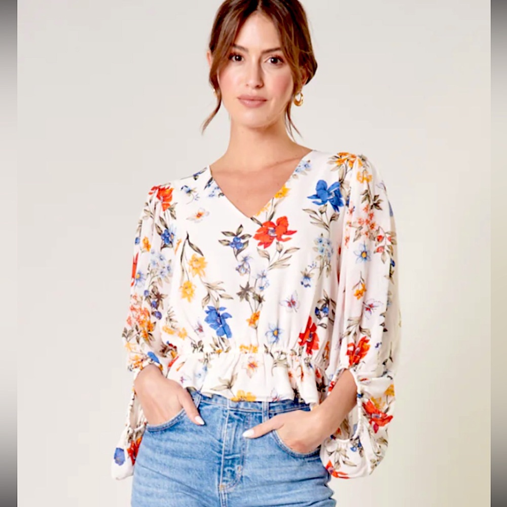 Floral Print Top